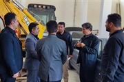 بازدید بخشدار زنجانرود از ماشین آلات شهرداری نیک پی