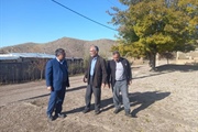 بازدید بخشدار زنجانرود از روستای حماملو سفلی و بررسی مشکلات روستا