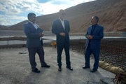 بازدید فرماندار محترم شهرستان زنجان از سد خاکی روستای چهرآباد