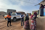 دیدار چهره به چهره بخشدار زنجانرود با اهالی روستای ایلن