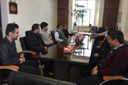 نشست صمیمی بخشدار زنجانرود با همکاران بخشداری