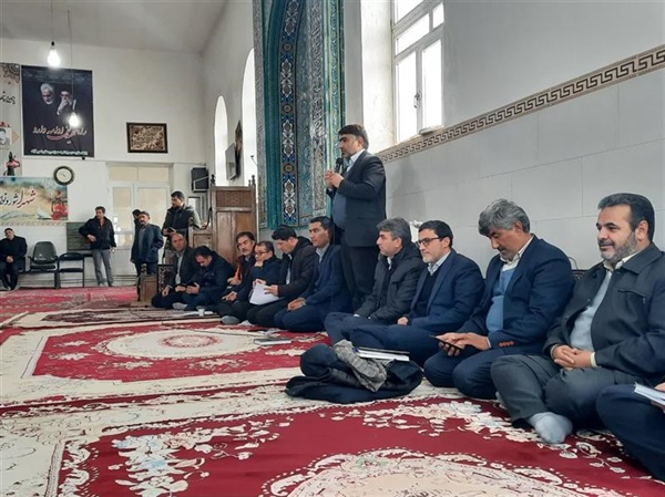 بررسی مسائل و مشکلات دهستان غنی بیگلو بخش زنجانرود با حضور دکتر طاهری نماینده محترم مردم زنجان و طارم در مجلس شورای اسلامی