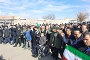 برگزاری راهپیمایی 22 بهمن در شهر نیک پی همزمان با کل کشور