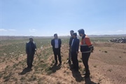 بازدید بیات بخشدار زنجانرود از محل برگزاری جشنواره روستایی و...