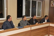 نشست فرماندار محترم شهرستان زنجان با بخشدار زنجانرود ، شهردار و...