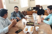 بازدید بیات بخشدار زنجانرود از مرکز خدمات کشاورزی اندآباد علیا
