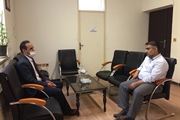 بررسی مسائل اجرای طرح کالابرگ الکترونیک با حضور بیات بخشدار زنجانرود