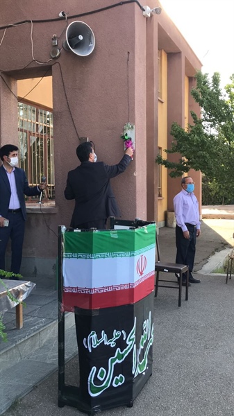 مراسم بازگشایی مدارس شهر ارمغانخانه