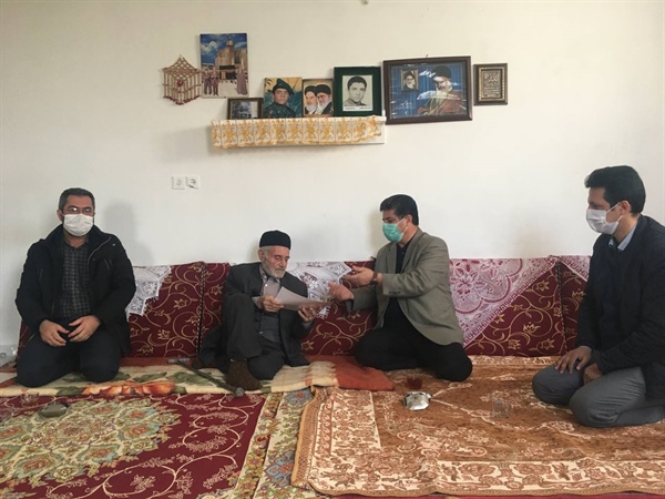 دیدار و تجلیل از پدر گرانقدر شهید توکل سلطانی