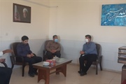 دیدار نمایندگان اداره صنعت معدن و تجارت و اداره غله استان با...