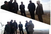 مهندس ستایش بخشدار محترم از محل خط انتقال گازرسانی به روستای ماری...