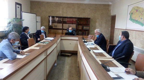 برگزاری جلسه ای درخصوص احداث ایستگاه هواشناسی به ریاست دکتر سلطانی معاون هماهنگی امور عمرانی استانداری زنجان
