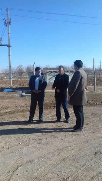 رجبی بخشدار از مسیر خط انتقال گاز رسانی روستاهای بخش بزینه رود بازدید کرد