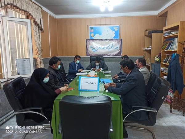 جلسه انجمن کتابخانه های عمومی بخش بزینه رود برگزار گردید