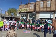 گزارش تصویری تجمع با شکوه استکبار ستیزی به مناسبت یوم الله 13 آبان...