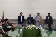 جلسه تودیع و معارفه بخشدار بزینه رود