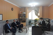 دیدار رئیس آموزش وپرورش وپرورش بخش بزینه رود به همراه کارکنان ...