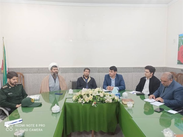 حضور فرماندار شهرستان خدابنده در بخش بزینه رود
