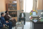 دیدار مسئول زکات بخش بزینه رود، رئیس کمیته امداد امام (ره ) بخش...