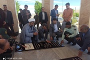 غباروبی مزار شهدای شهر زرین رود برگزار گردید