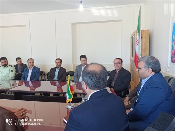 تودیع ومعارفه رئیس آموزش وپرورش بخش بزینه رود