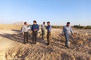 حضور بخشدار بزینه رود در روستای اردهین
