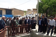 بازدید میدانی از روستاهای بخش بزینه رود