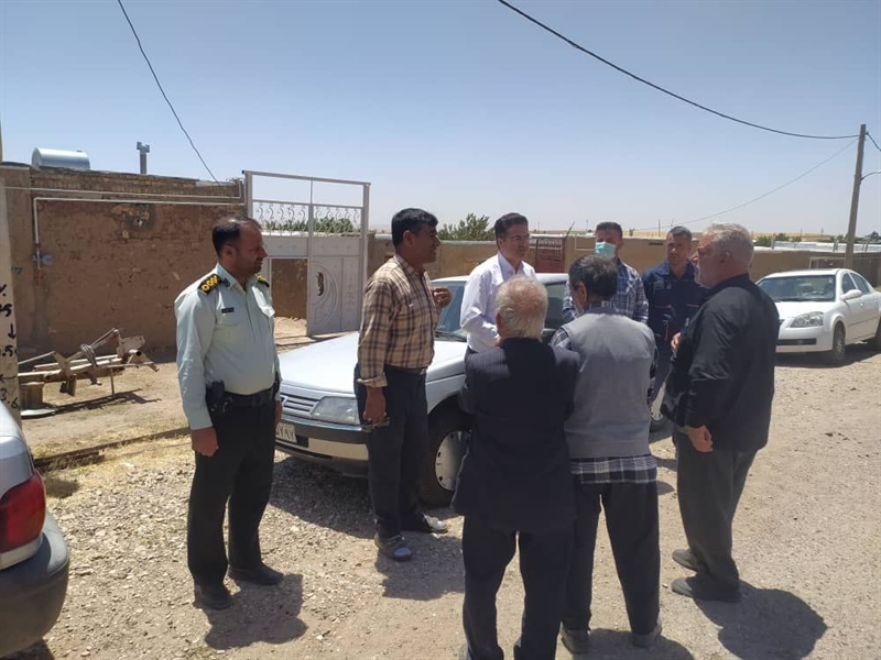 بررسی مشکل آب شرب پیرمرزبان وپنبه زبان