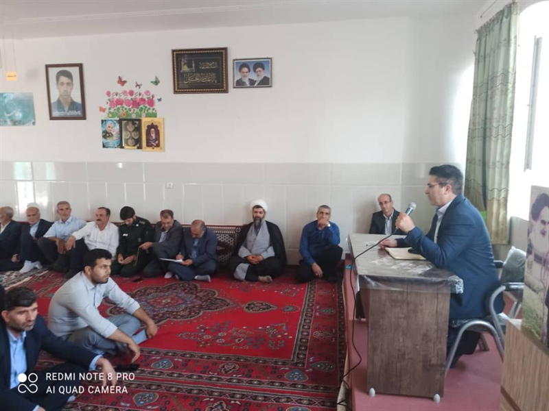 حضور بخشدار در همایش ناظرین شورای نگهبان بخش بزینه رود