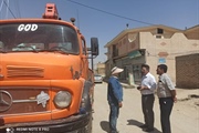 بخشدار بزینه رود از پروژه  ساماندهی شبکه برق روستا ی کهلا بازدید نمود