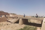 بازدید مهندس سیناکریمی بخشدار بزینه رود از پل تخریبی روستای کهلا