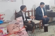 حضور بخشدار بزینه رود در انجمن خیریه آبشار عاطفه های شهر زرین رود
