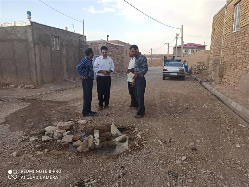 بازدید وبررسی از مشکلات روستای اردهین