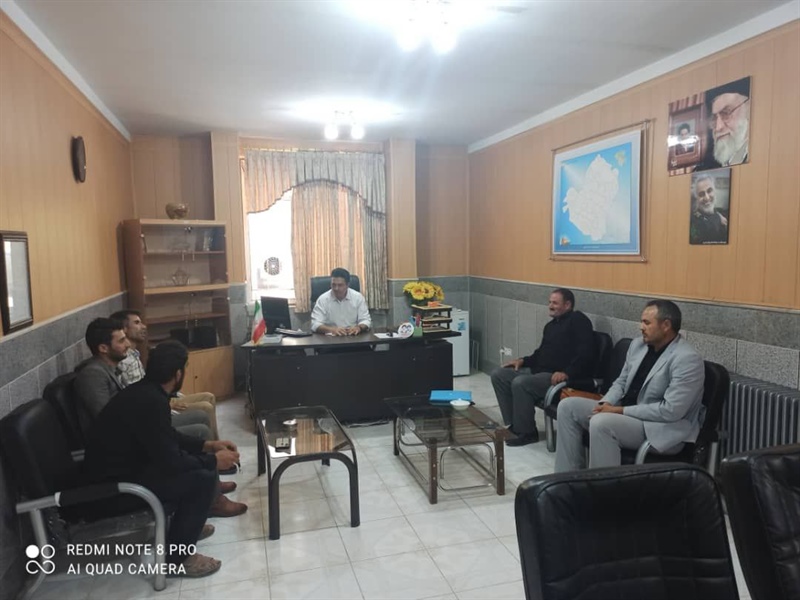 جلسه هم اندیشی وبررسی مشکلات روستای حسام آباد