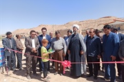 افتتاح پل  روی رودخانه در روستای امیرلو به مناسبت گرامیداشت هفته دولت