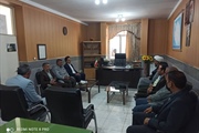 دیدار امام جمعه بخش بزینه رود به همراه روسای اداراتبخش با بخشدار...