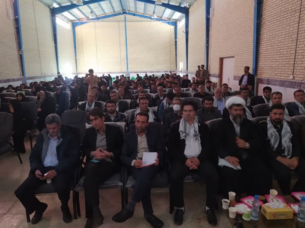 همایش اقتدار بسیجیان بخش بزینه رود هماهنگ با سرارسر کشور برگزار شد