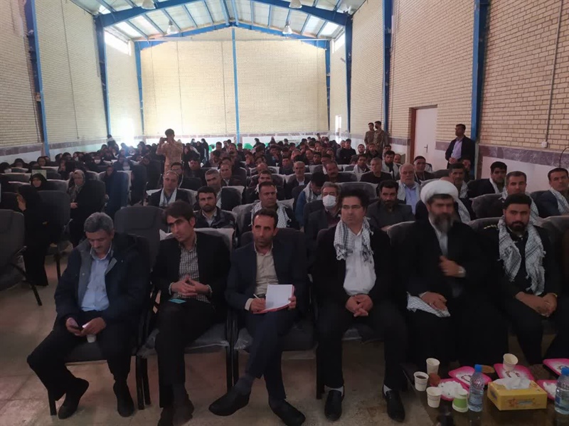 همایش اقتدار بسیجیان بخش بزینه رود هماهنگ با سرارسر کشور برگزار شد