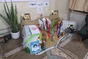مراسم یادوراره شهدای دانش آموز شهر زرین رود برگزار شد