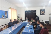 جلسه هماهنگی برنامه های سپهبد سردار قاسم سلیمانی در بخش بزینه رود...