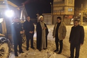بخشدار بزینه رود از روند بازگشایی معابرشهر زرین رود بازدید نمود