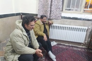 حضور فرماندار ونماینده مجلس از ایستگاه هلال احمر بخش بزینه رود