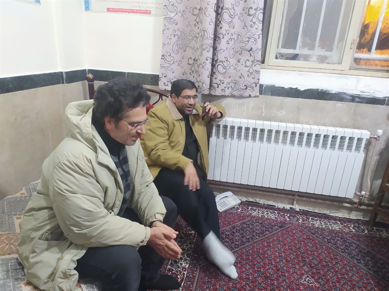حضور فرماندار ونماینده مجلس از ایستگاه هلال احمر بخش بزینه رود