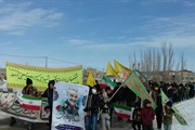 برگزاری پرشور راهپیمایی 22 بهمن در روستا محمدخلج به روایت تصویر
