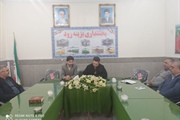 جلسه بررسی مسائل ومشکلات حوزه آرد و نان بخش بزینه رود برگزار شد