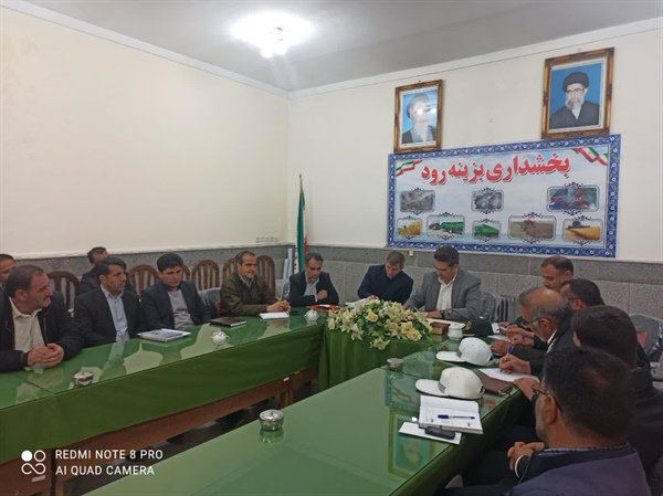 برگزاری جلسه شورای ترافیک وخدمات سفر بخش بزینه رود