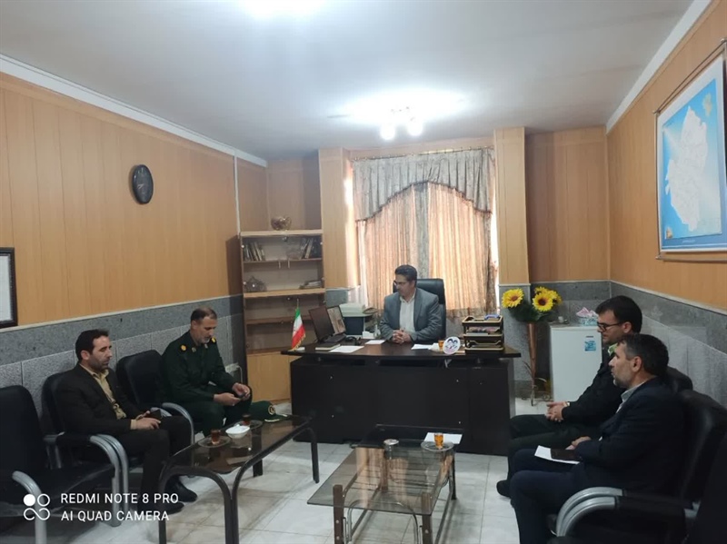 جلسه نشست امنیتی وانتظامی بخش بزینه رود برگزار شد