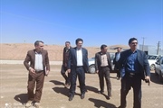 بازدید میدانی بخشدار بزینه از شهر زرین رود