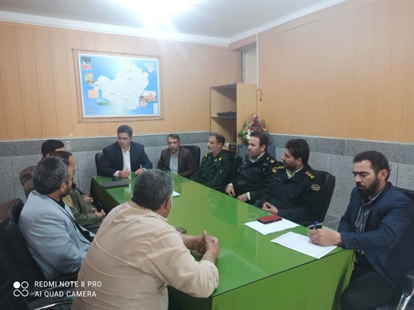 جلسه امنیتی وانتظامی بخش بزینه رود برگزار شد