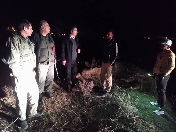 حضور بخشدار بزینه رود در اکیپ گشت شبانه محیط زیست